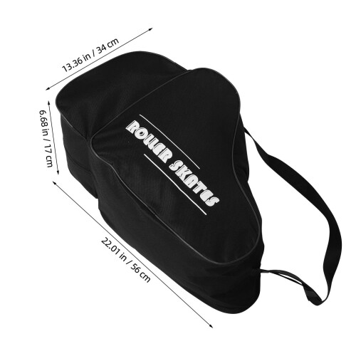 Τσάντα skate για παγοπέδιλα, πατίνια, τετραπλά, Inline, φιγούρα και χόκεϊ – Συμβατή με 1
