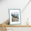 11x14 Picture Frames Set of 9 Rustic Blue Engineered Wood 2