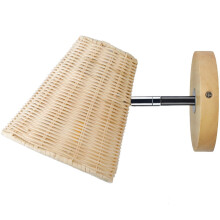 Applique murale en rotin tressé, luminaire décoratif pour la maison, 1 pièce