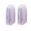 2 fundas protectoras transparentes para trajes, 60*30*90 cm. 4