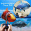 Requin volant télécommandé, jouet gonflable en forme de poisson-clown, cadeau 2