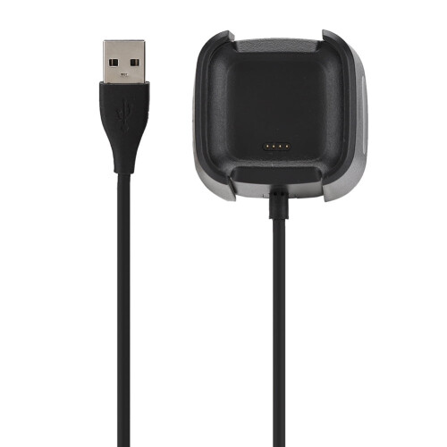 Versa2Charger, Γρήγορη Φόρτιση με Προστασία από Υπερβολική Τάση για Βραχιόλι Smartwatch Versa, 2