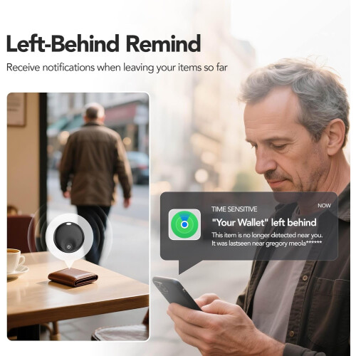 Ετικέτες Air Tracker (4 τεμάχια) – Bluetooth Item Finder συμβατό με την εφαρμογή Find My για κλειδιά, 1