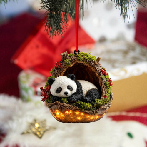 Weihnachtsbaumschmuck-Set „Waldtiere“, Acryl, 10 cm 2