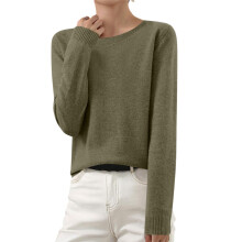 Pulls Admvng pour femmes, manches longues, col rond, légers et décontractés, tailles S à 3XL