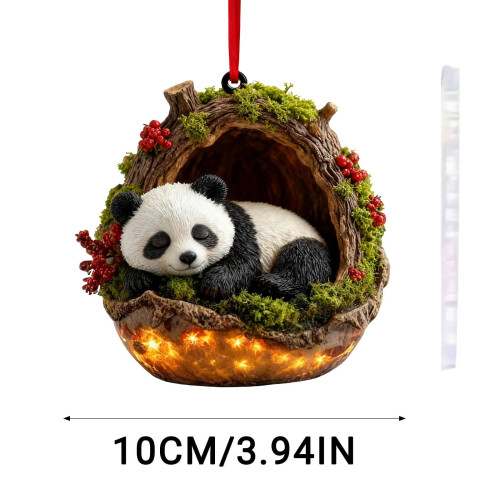Weihnachtsbaumschmuck-Set „Waldtiere“, Acryl, 10 cm 1