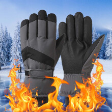Guanti invernali termici caldi, guanti da sci impermeabili e antivento con dita compatibili con touchscreen – Compatibili con corsa, equitazione,