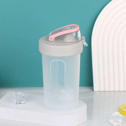 Proteinshakerflaske med blandeball 300 ml 1