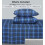 Σετ σεντόνια King Flannel – 100% βουρτσισμένο βαμβάκι, με βαθιές τσέπες 4,5 εκ., για όλες 7