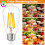 4 τεμάχια E27 Ρετρό Λάμπα LED Edison με Νήμα, Λάμπα AC220V, ST64 Γυάλινη Λάμπα, Vintage Κερί 3