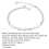 Heart Charm Bracelet Adjustable Fine Workmanship Luxury 8