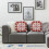 Ensemble de 2 housses de coussin courtes en peluche – 30 x 30 cm 2