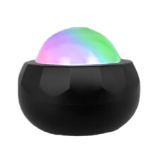 Northern Lights Aurora Projector, 7-Color Dynamic Sky Atmosphere Lamp, USB Relaxing Night Light for Bedroom