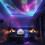 Lampe à projection Aurora – Effet ondulation d'eau 7 couleurs, USB 4