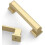 Brushed Gold Cabinet Handles 3 Inch 10 Pack 1