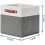 4-pak foldbare stofopbevaringsterninger 28x28x28 cm 2