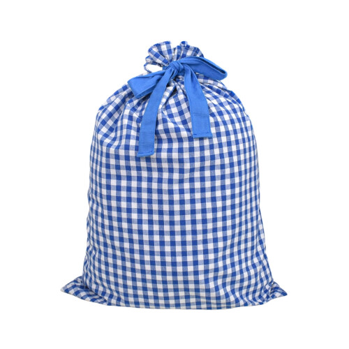 Christmas Plaid Drawstring Bag 70 x 50 cm 2