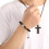 Set composto da collana e bracciale con croce in acciaio inossidabile (2 pezzi) 5