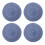 Set de 4 sets de table ronds en coton, 38 cm 1