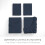 Microfiber Bed Sheet Set Queen Navy Blue 4-Piece 2