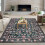 Tapis bohème rétro moucheté 152 x 213 cm 1