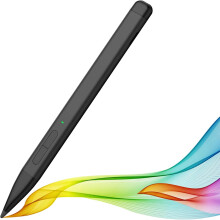 Lápiz óptico compatible con Microsoft Surface, 4096 niveles de presión, 66 horas de batería, carga rápida de 40 minutos para Surface Pro 12-4,