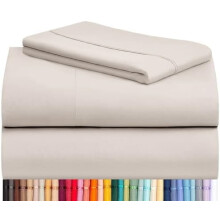Σετ σεντόνια Microfiber Queen 4 τεμαχίων Deep Pocket