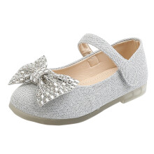Kids' $10 Under Toddler Girls Dress Shoes Little Kids Mary Jane Princess Girl Ballet Flats Glitter Ballerina Save Big