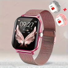New 1.83'' Full Touch Smartwatch - HD Call, Multi-Sport Modes, Multi-Interface, for Android & compatible with iPhone, Outdoor/Daily Wear