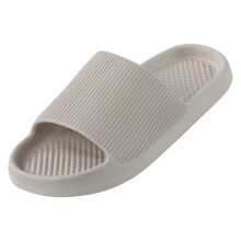 Ediodpoh Pantoufles d'intérieur pour hommes et femmes Pantoufles plates Sandales et pantoufles de salle de bain Pantoufles pour hommes Gris 10