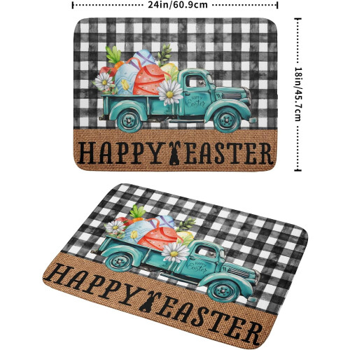 Mata do suszenia naczyń Easter Truck 18x24 cale 1