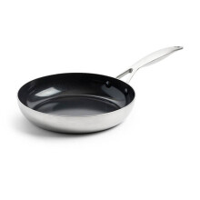 GreenPan Geneva 3-Ply Stainless Steel Non-Stick 24cm Frypan