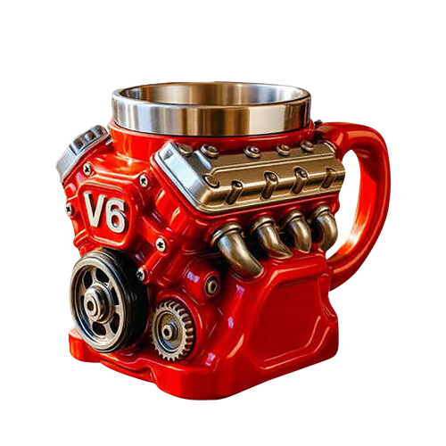 Κούπα καφέ από ανοξείδωτο ατσάλι V8Engine 15oz