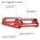 Wooded Bead Loom DIY Jewelry Making Tool include Loom Beads Threads Needle 4