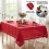 Τραπεζομάντιλο Wedgewood Blue Polyester 60x102in 4