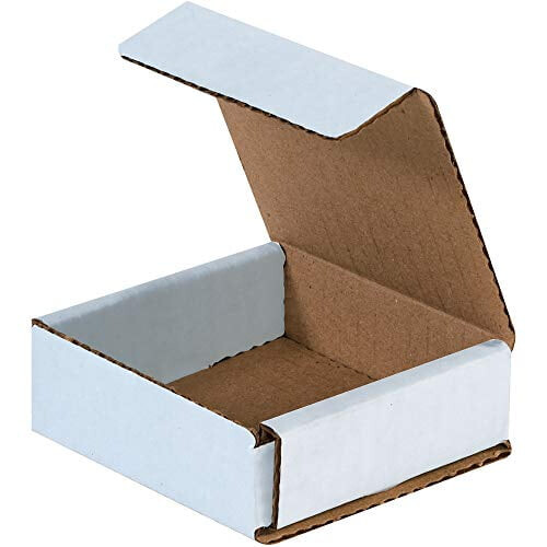 BM331 3"C x 3"L x 1"A, Branco (Pacote com 50)