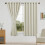 Cortinas Blackout com Amarras 42x63 polegadas (Pacote com 2) 2