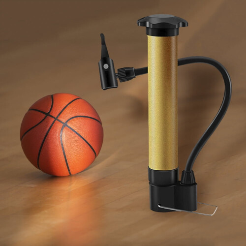 Draagbare basketbal- en fietsbandenpompset 1