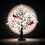 Vintage LED Cardinal Tree Lamp 21" with Berries 4