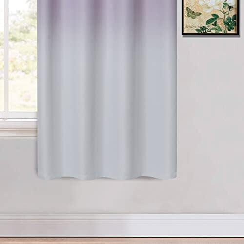 Tende oscuranti sfumate viola 52" x 84" (2 pannelli) 2