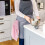 KitchenAid KitchenAid Tabbed Apron Charcoal Grey 3
