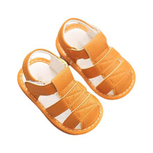 Ediodpoh Toddler Boy Girl Shoes Breathable Shoes Baby Soft Shoe Covers Shoes for Unisex 0 to 18 Months Girls Sandals Orange 6