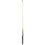 Homoyoyo Anfängerfreundlicher Billardqueue, kurzer Poolqueue, Schwarz, 1er-Pack 1