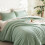 Comforter Set Sage Green California King 4