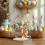 Set di 6 uova decorative pasquali in acrilico multicolore 4