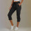Γυναικείο Ελαστικό Κολάν από Νάιλον Spandex 7/8 – Ελαστική Μέση, Τσέπες, Ελαφρύ & 2