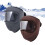 Winterfleece winddichte skibril en gezichtsmasker set 1