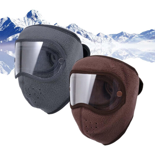 Fleece vinterbrille ansigtsmaske unisex