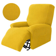 Fundas elásticas para sillones reclinables DanceeMangoos, funda para sillón individual, antipolvo, antideslizante, para sofá tipo Lazy Boy, funda