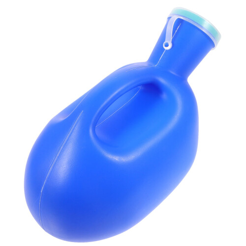 1Set Portable Urinal Bottle for Men.4x5.5x4.8in Plastic 2